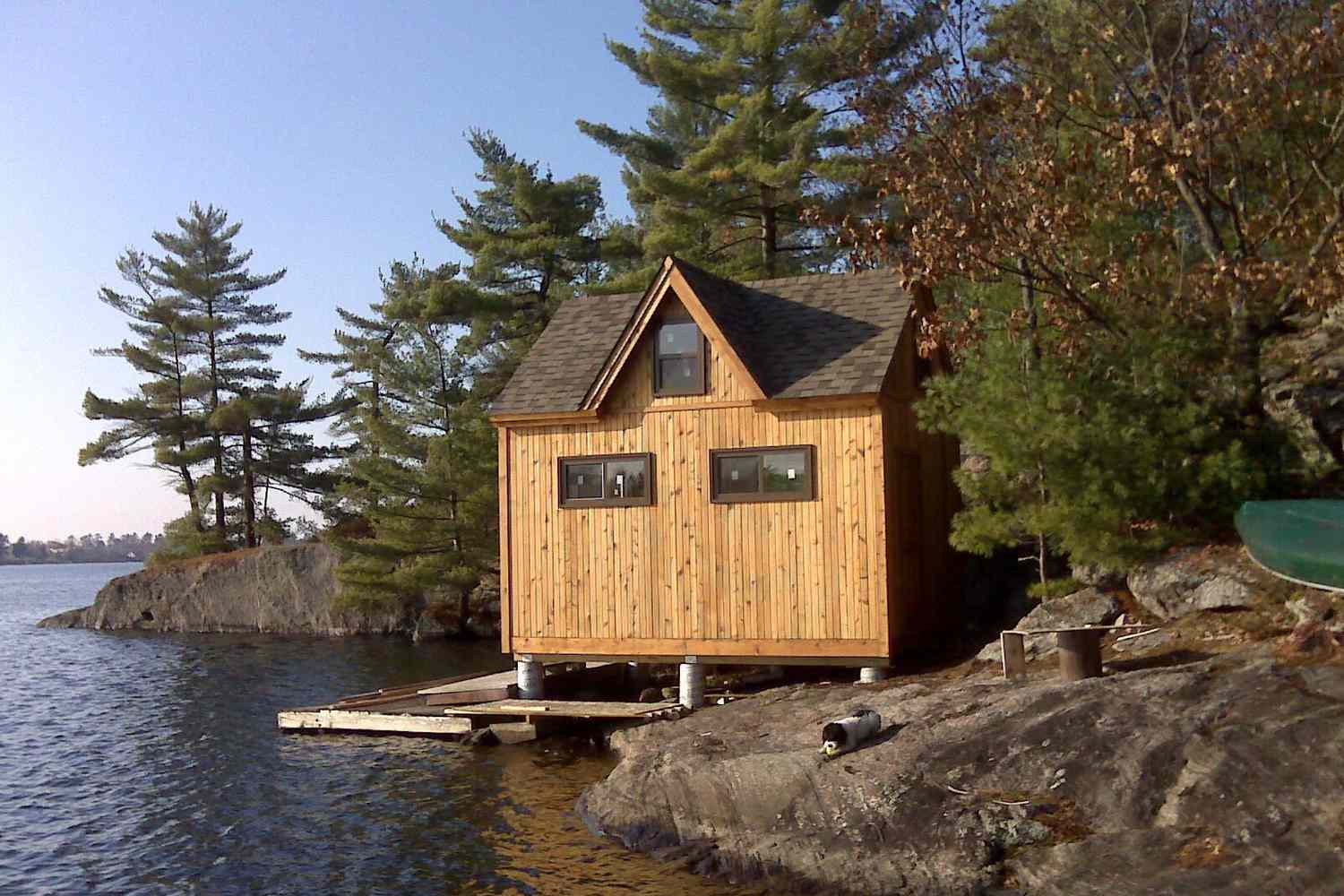 small prefab guest cabin