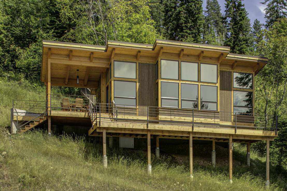 small timber prefab cabins