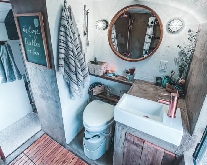 tiny house bathroom